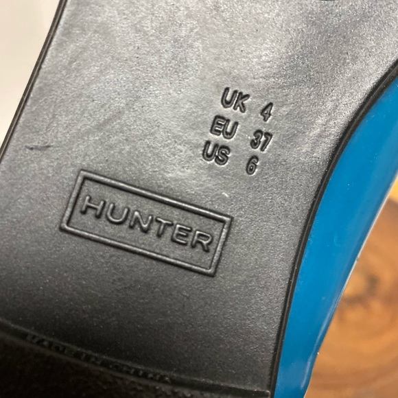 HUNTER Color block rubber Ballet Flats - Picture 6 of 6